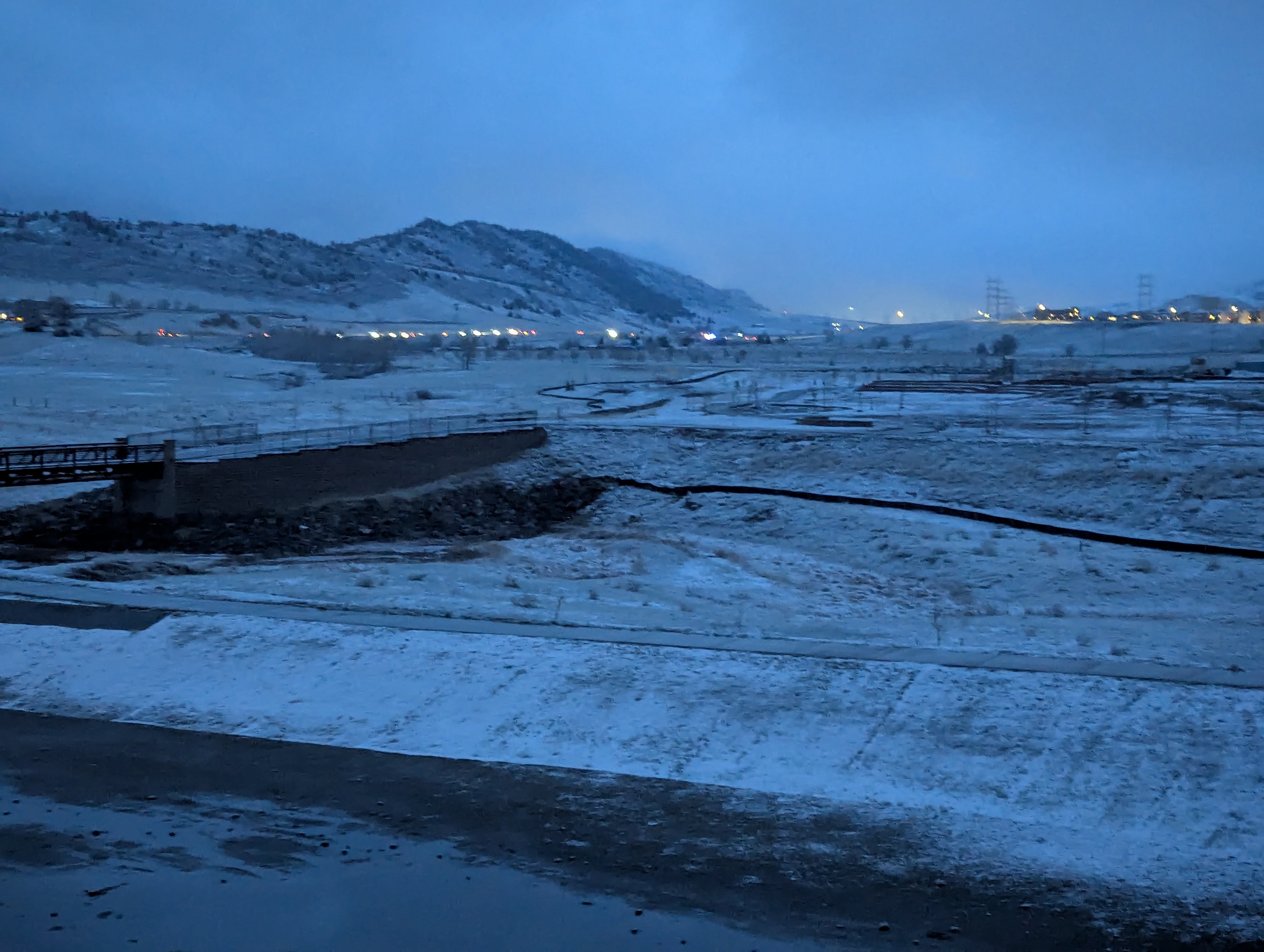 Snow, Morrison, Colorado